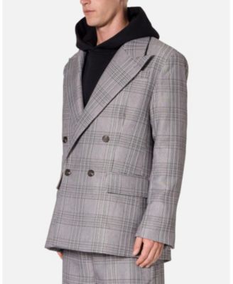 Men's Double Breasted Suit Jacket.