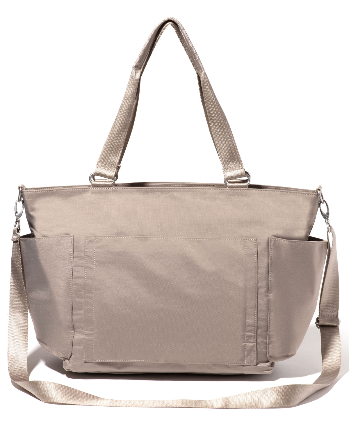 Baggallini Extra Large Modern Avenue Tote Bag In Gray