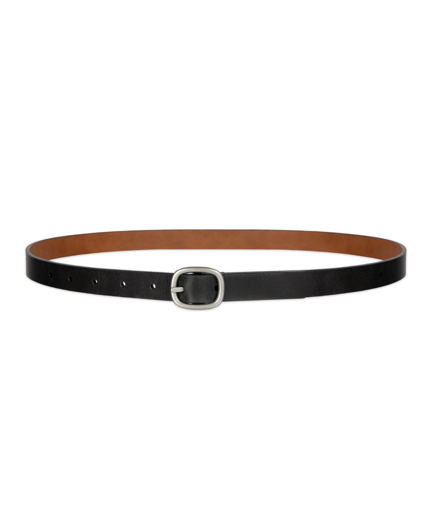 Women's 2-Pack Perforated and Reversible Skinny Casual Belt Set