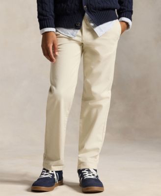 Boys' 8-20 Straight-Fit Stretch Twill Pants