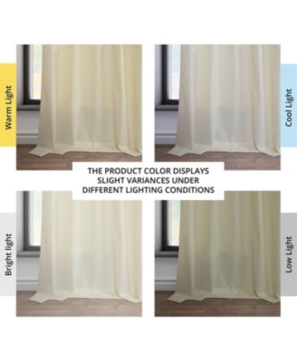 Dobby Linen Curtain