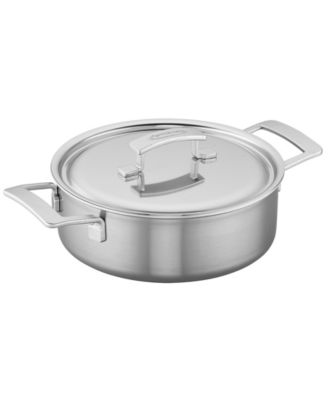 Industry 5 Stainless Steel 4-Quart Deep Saut&eacute; Pan