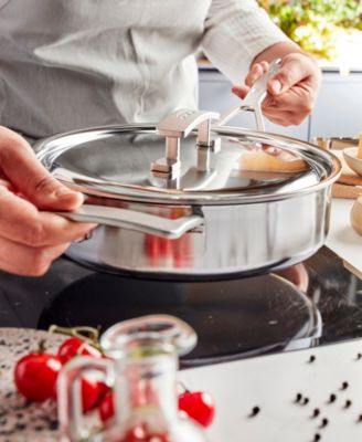 Industry 5 Stainless Steel 3-Quart Saut&eacute; Pan