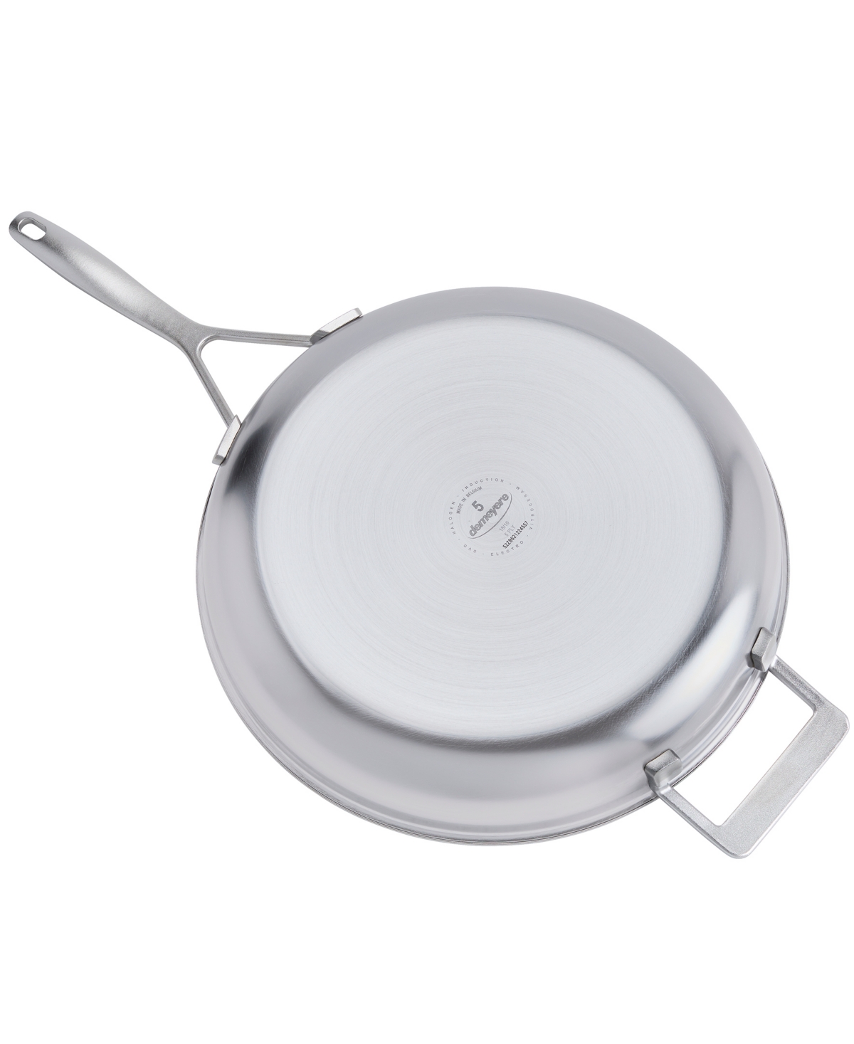 Demeyere Industry 5 Nanotouch Stainless Steel 12.5" Fry Pan In Metallic