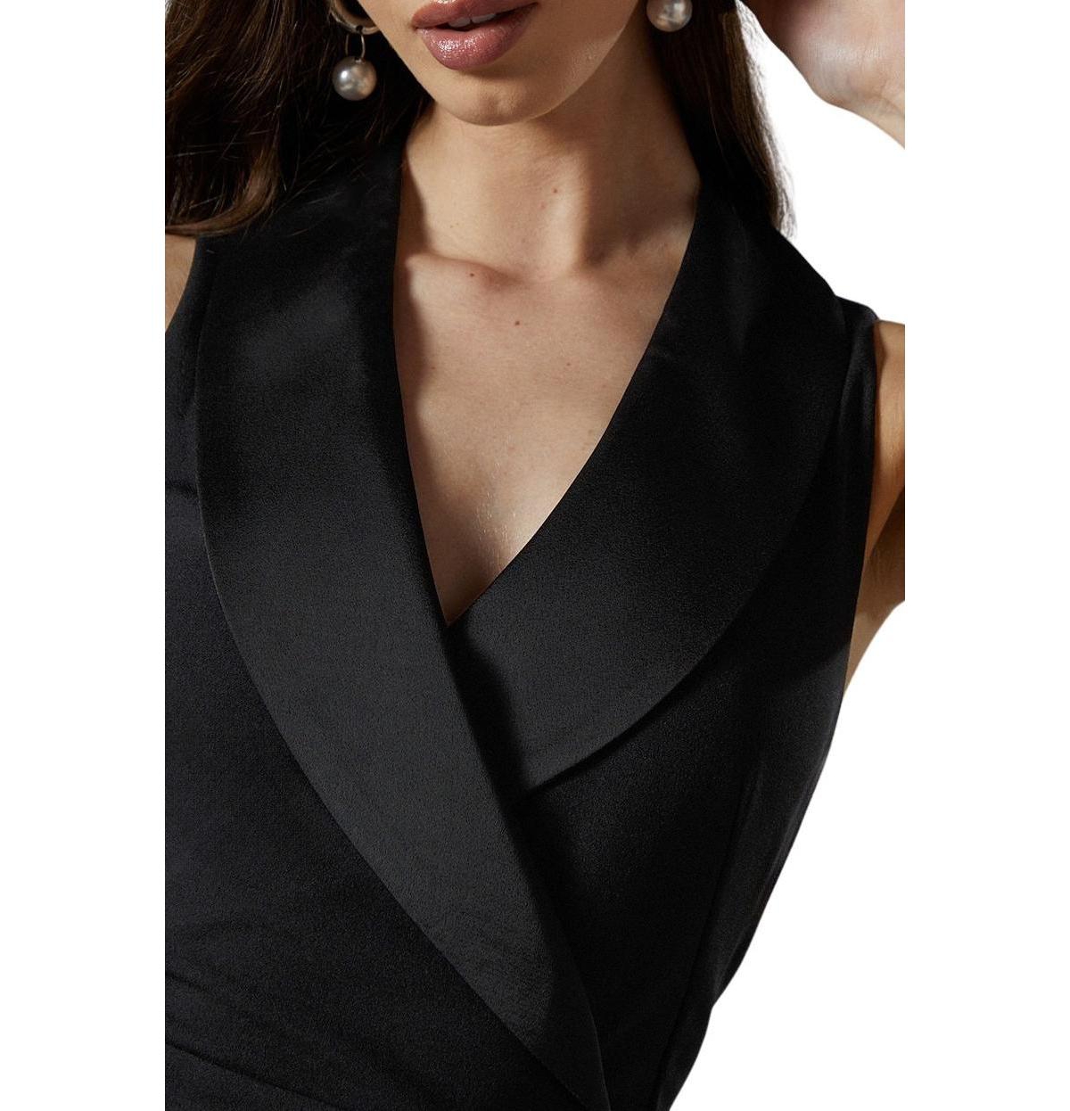 Coast Women's Tux Sleeveless Midi Dress