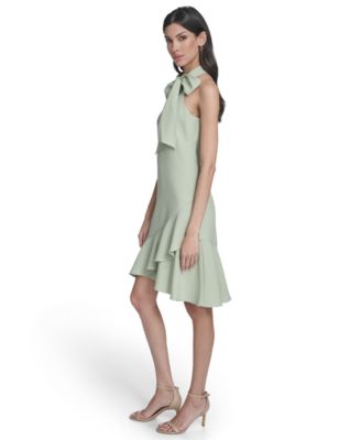 Petite Halter Neck Party Dress