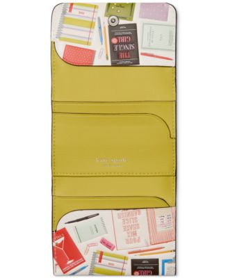 Page Turner Trifold Leather Wallet