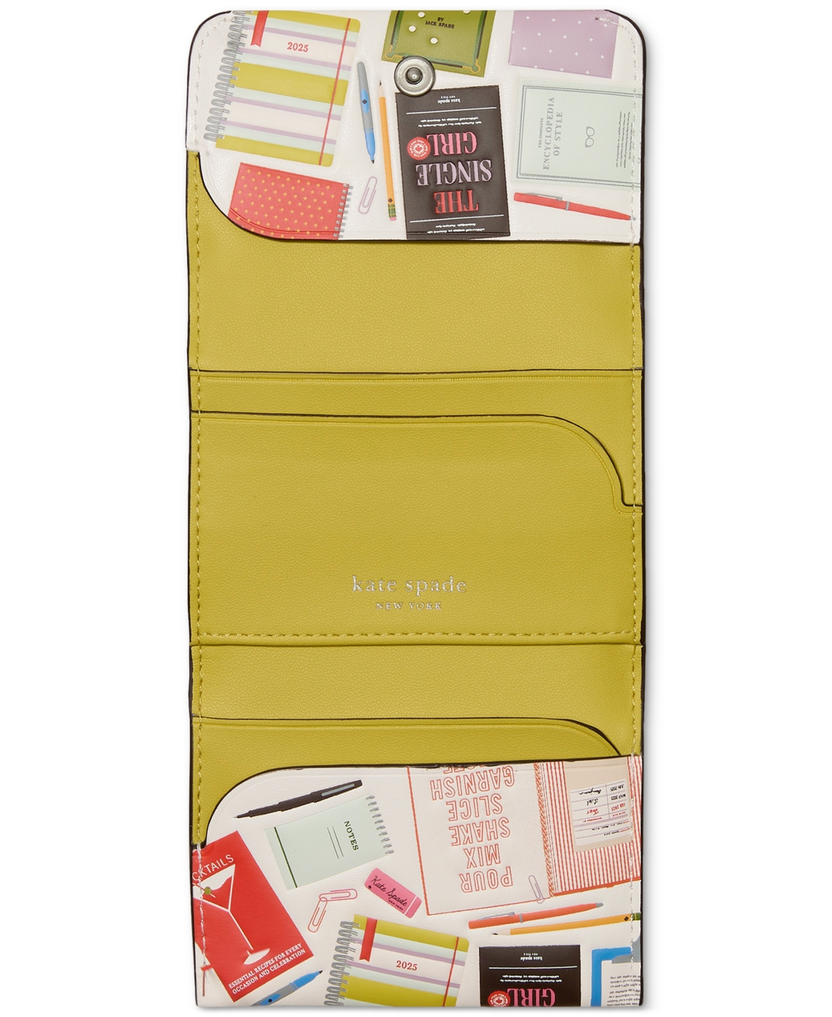 kate spade new york Page Turner Trifold Leather Wallet