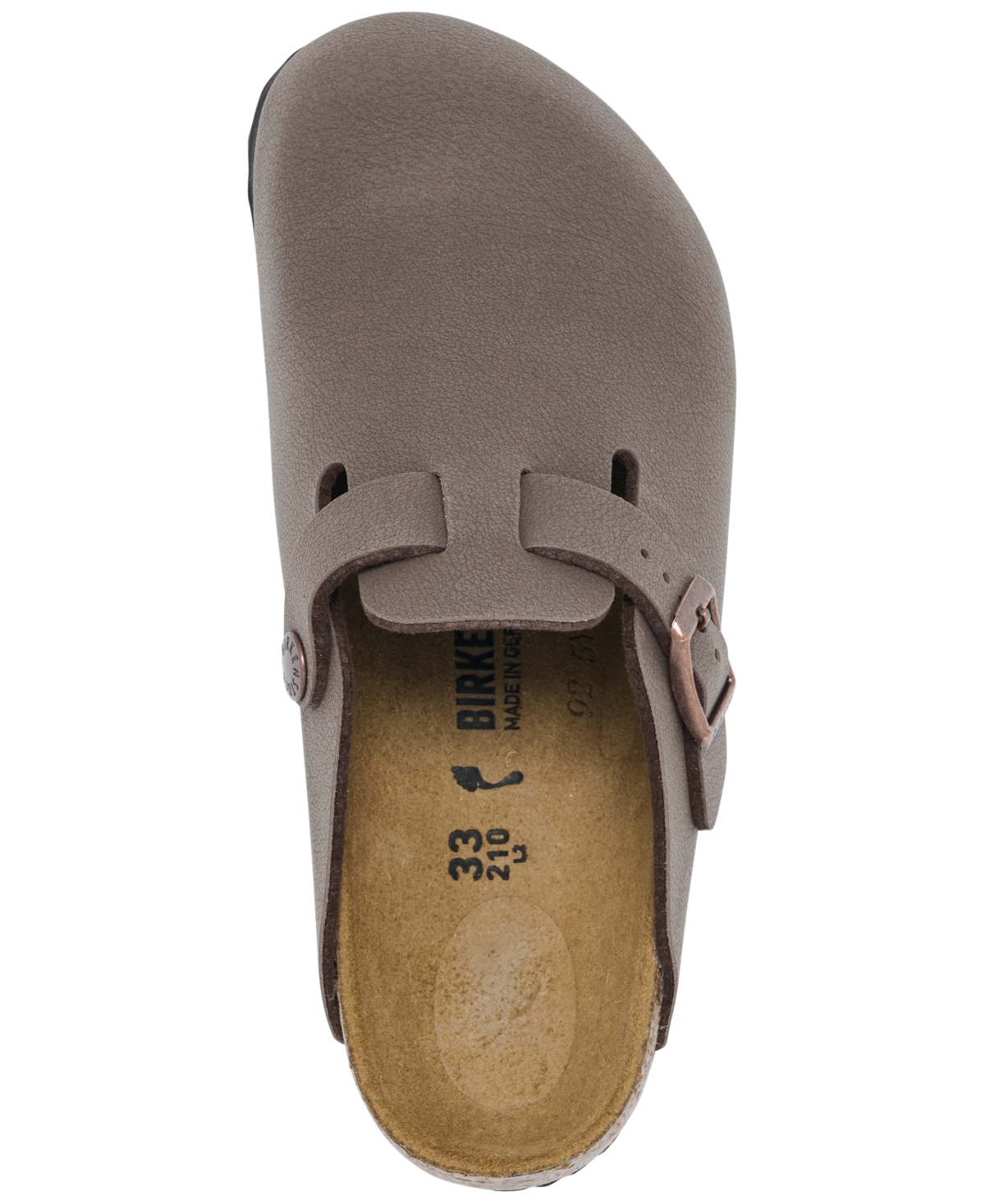 Birkenstock Little Kids' Boston Birkibuc Clogs from Finish Line