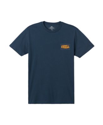 Men's Western Screen Print Detail Crewneck T-Shirt