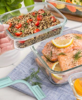 Glass Meal 12-Pc. Storage Set with Leak-Proof Seal