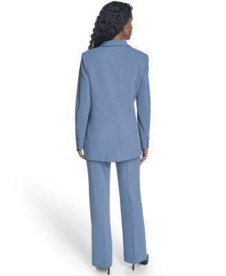 Petite Notch Collar One Button Jacket