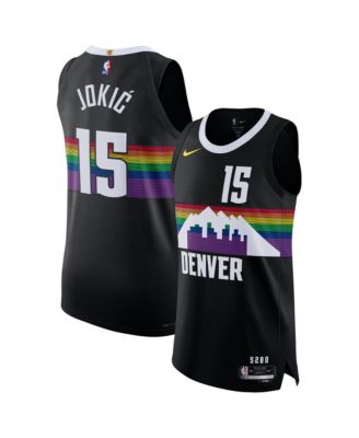 Nike - Men's and Women's Nikola Jokic Black Denver Nuggets 2025/26 City Edition Authentic Jersey
