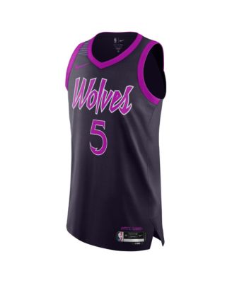 Men's and Women's Anthony Edwards Purple Minnesota Timberwolves 2025/26 City Edition Authentic Jersey