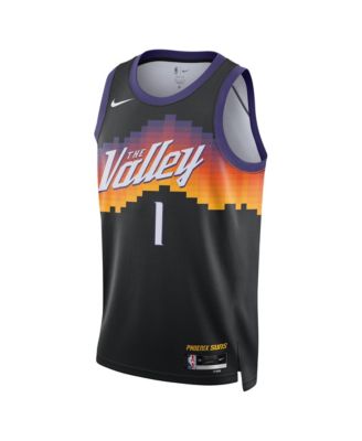 Men's and Women's Devin Booker Black Phoenix Suns 2025/26 City Edition Swingman Jersey