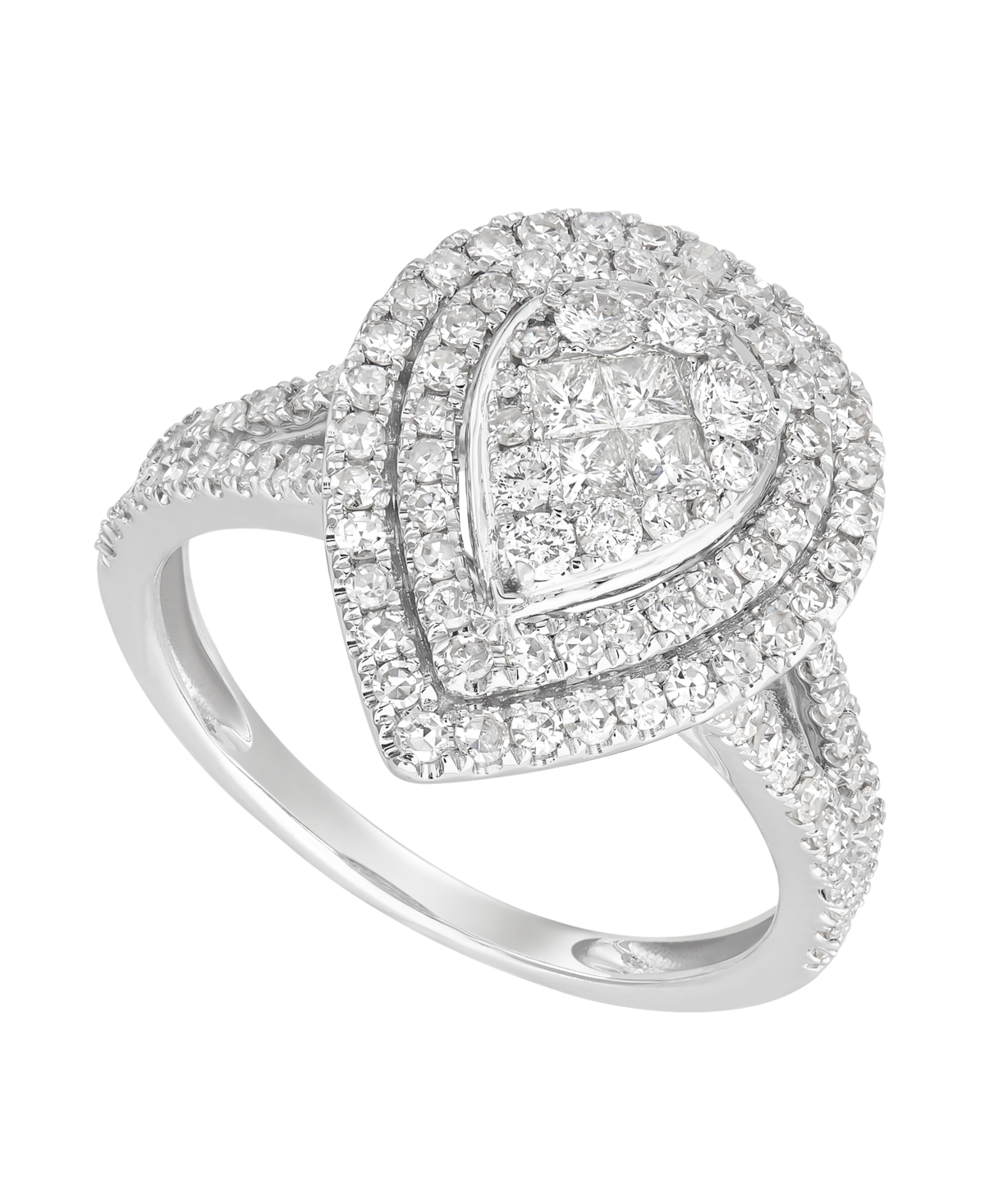 Macy's Diamond Ring (1 ct. t.w.) in 10k White Gold