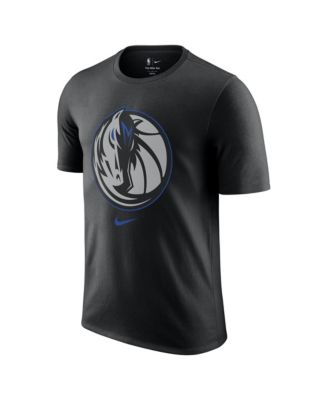 Men's Black Dallas Mavericks 2025/26 City Edition Remix Essential Logo T-Shirt