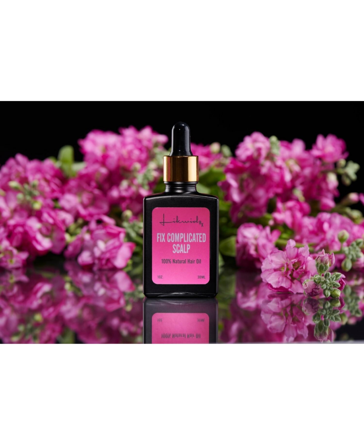 Likwid Rx Fix Complicated Scalp 100% Natural Hair Oil, 1 oz