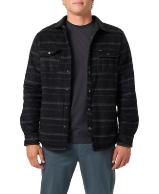 O'Neill - Men's Glacier High Pile Button-Up Overshirt