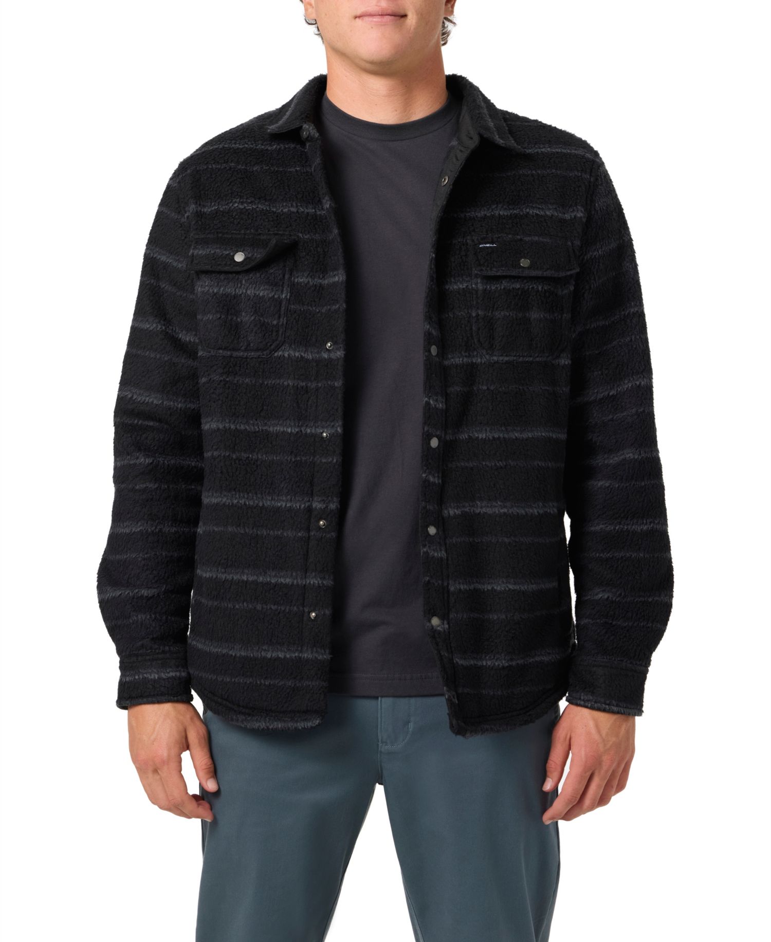 Men's Glacier High Pile Button-Up Overshirt