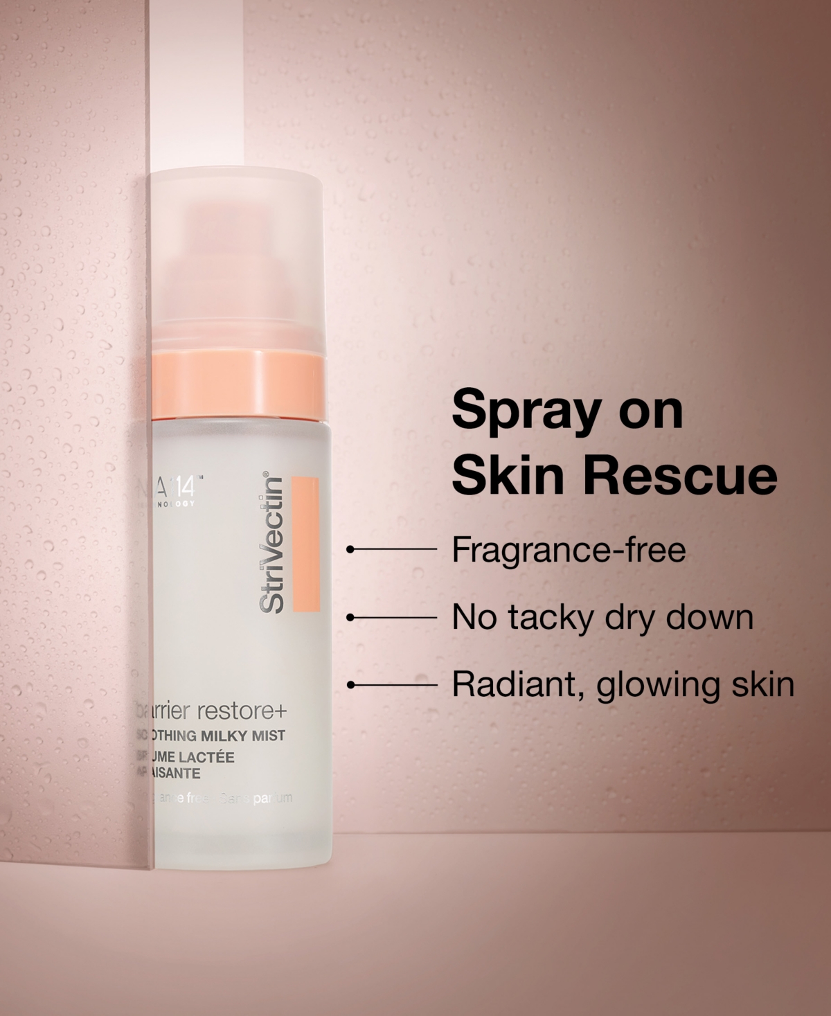 Strivectin Barrier Restore+ Soothing Milky Mist, 1.7 Oz. In Transparent