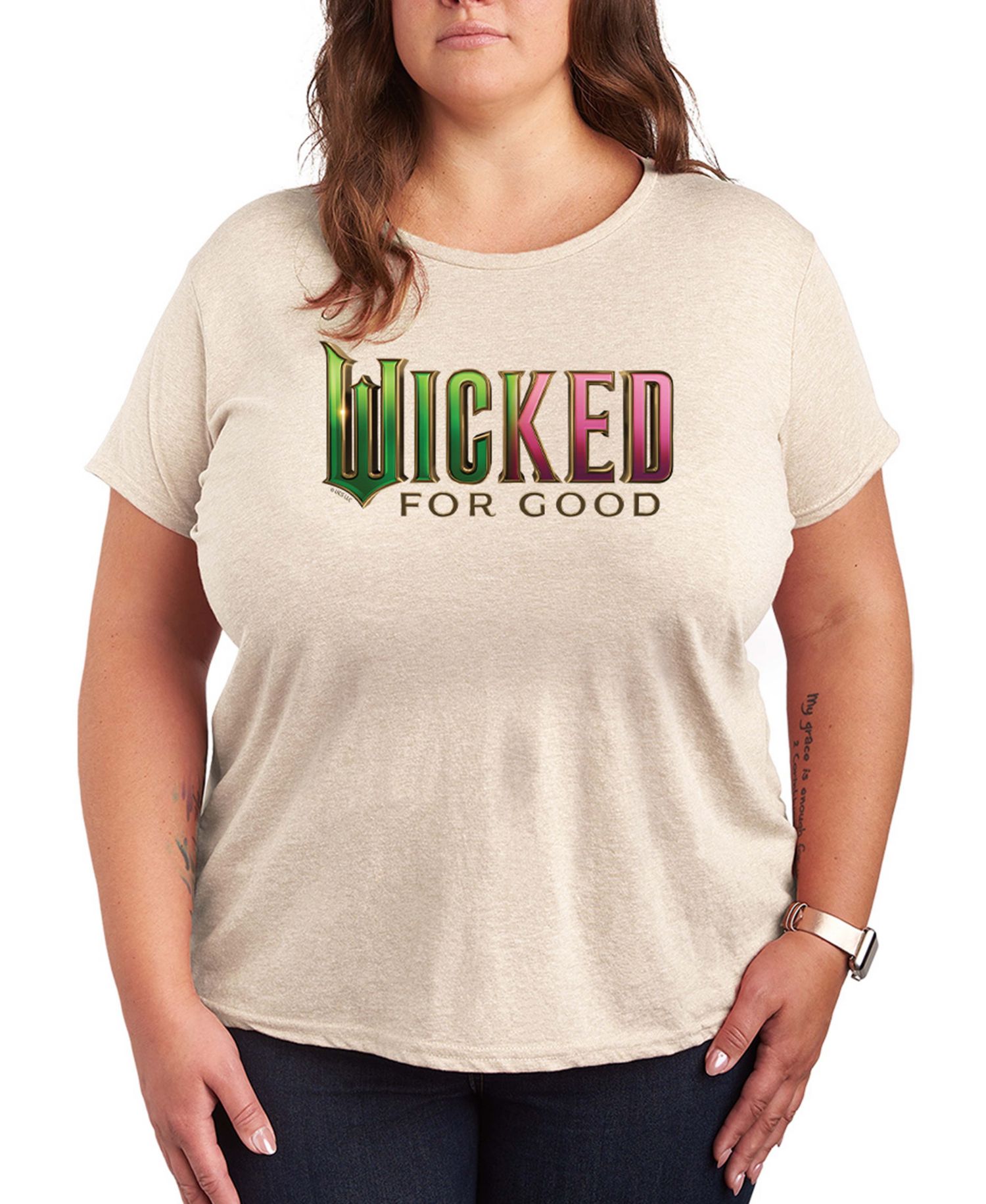 Plus Size Wicked Short-Sleeve Graphic T-Shirt