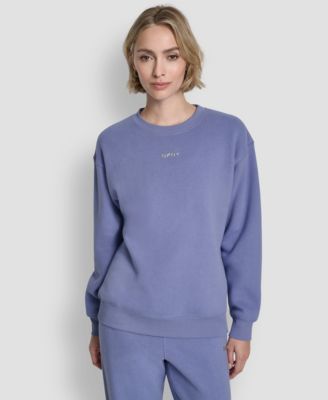 DKNY Sport - Women's Metallic Crewneck Sweatshirt