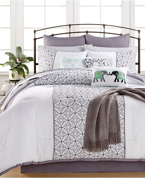 Hallmart Collectibles CLOSEOUT! Quintin Cotton 14Pc. Comforter Set