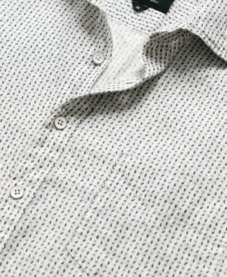 Men's Short-Sleeve Featherson Linen Shirt