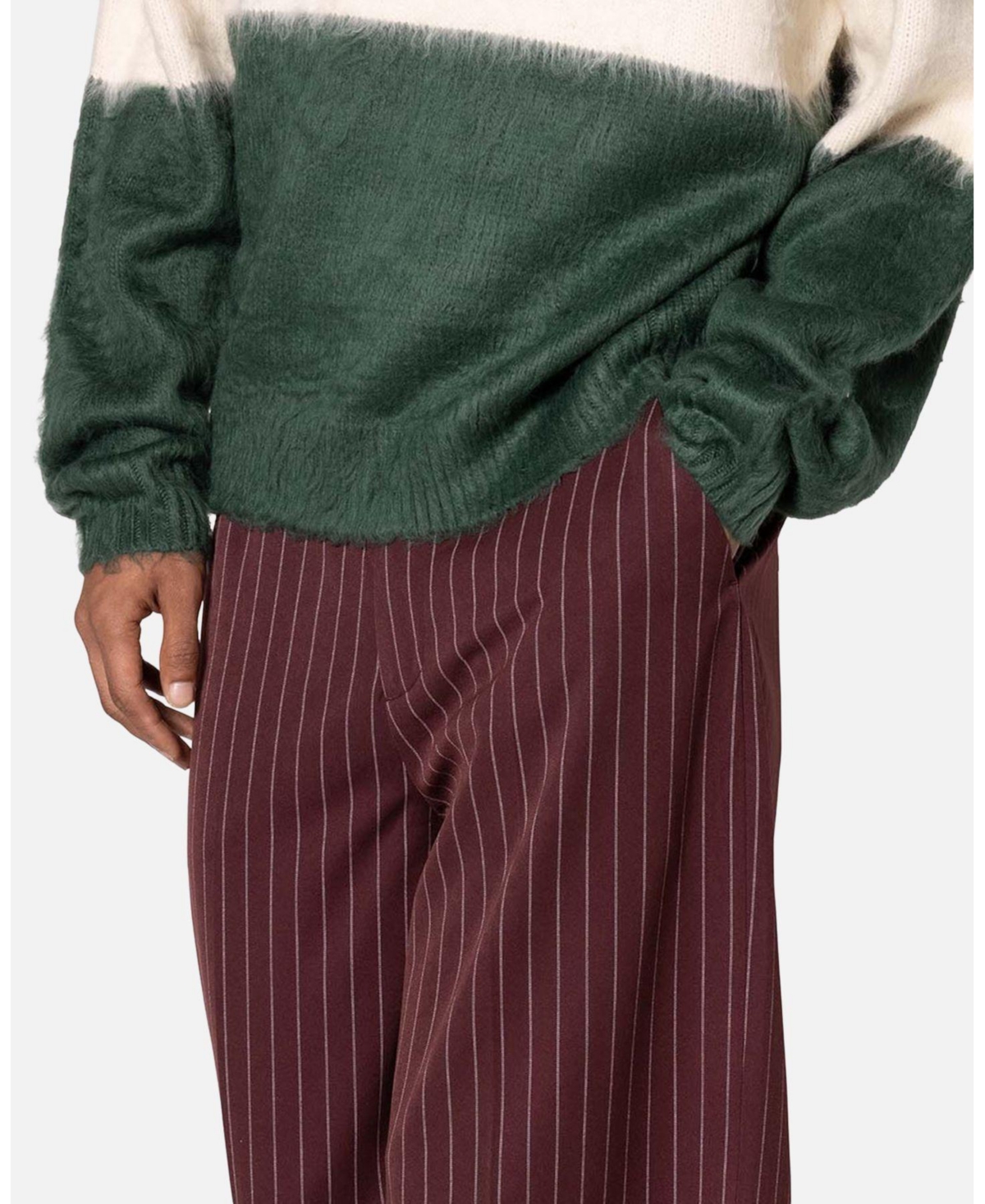 mnml Men's Mens's Wide Leg Trouser Pants