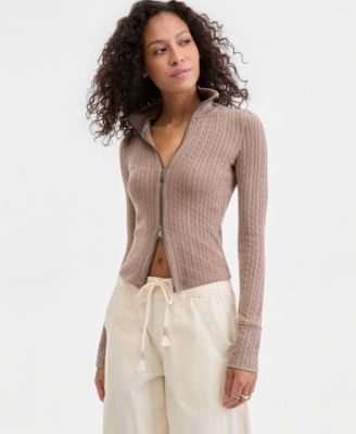 Women's We The Free Brunch Girl Zip-Front Top