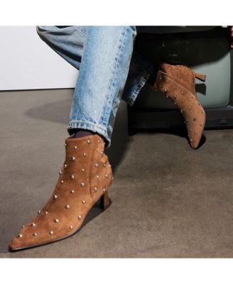 Women's Deesha Studded Two Zip Short Boots