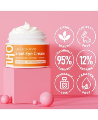 Korean Skin Care Snail Mucin Eye Cream K Beauty Skincare