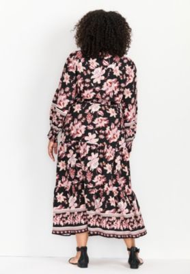 Women's Plus Size Shiloh Tiered Maxi Dress