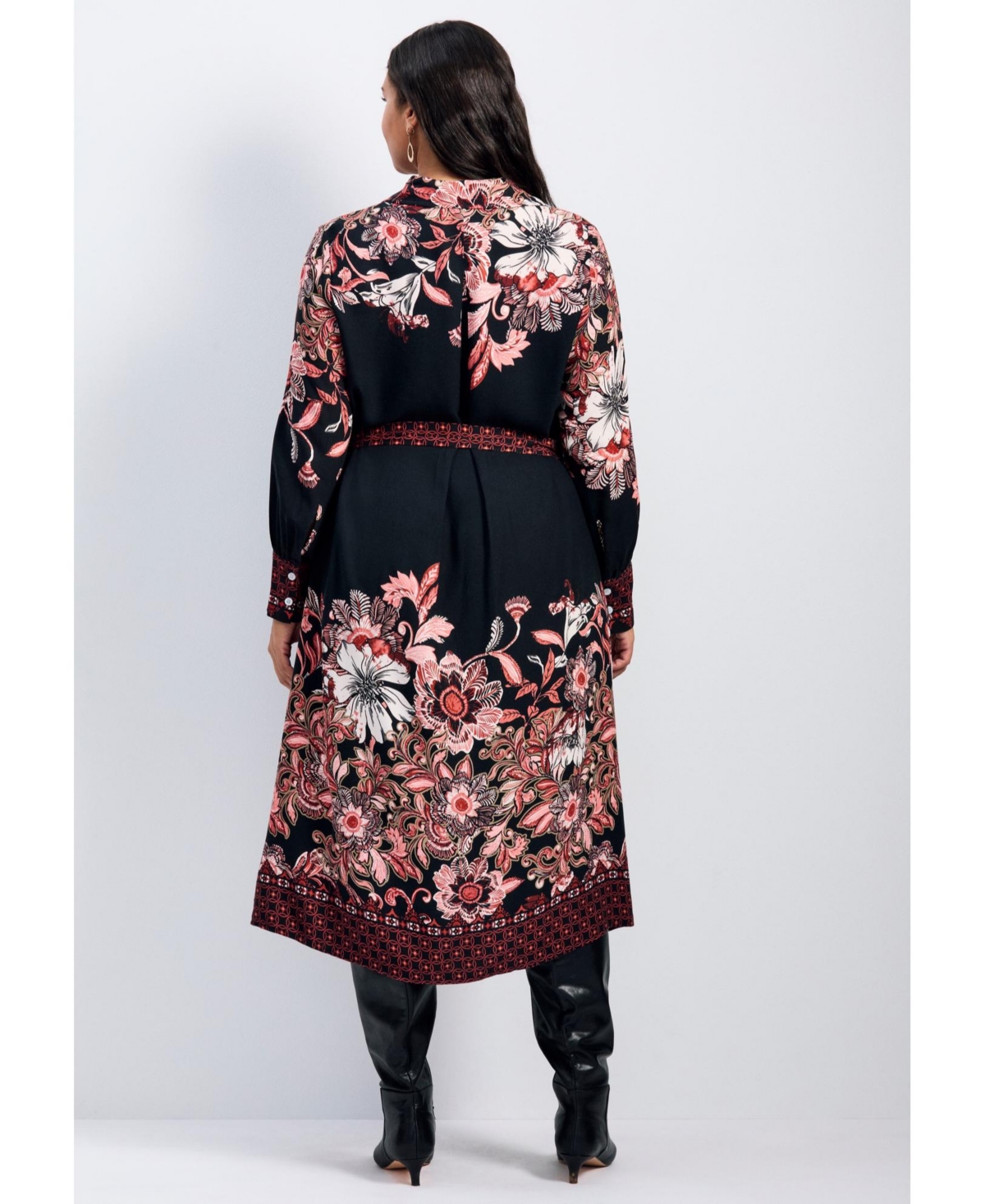 Avenue Women's Plus La Luna Shirtdress