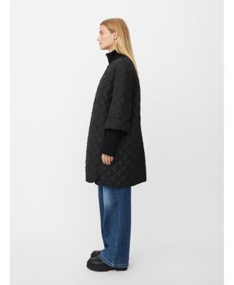 Women's Talvire High Neck Long Sleeve Coat