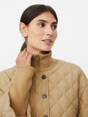 Women's Talvire High Neck Long Sleeve Coat