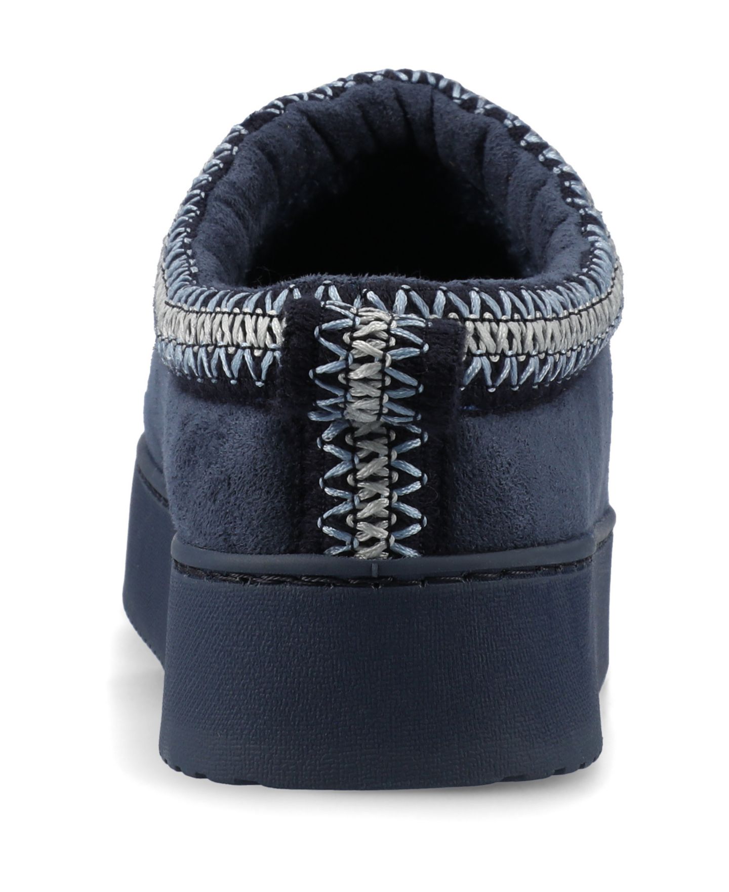 Женские сабо Journee Collection Connway Slip-On Clog Slippers, цвет: Тёмно-синий — фото 3