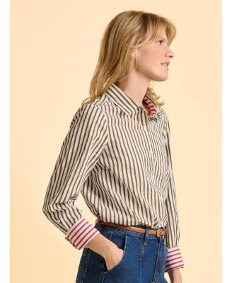 Women's Vicky Long Sleeve Striped Shirt