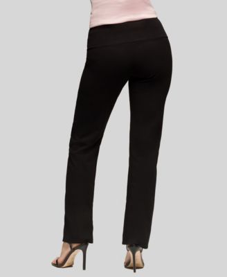Petite Comfortable Stretch High Waist Dress Pants