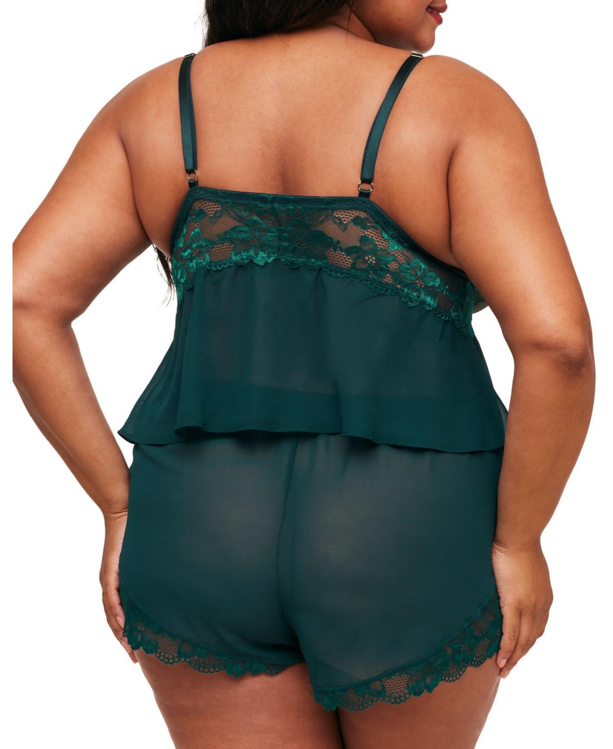 Adore Me Women's Tammy Plus-Size Camisole & Shorts Set Lingerie