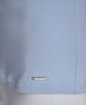 Women's Solid V-Neck Blouse