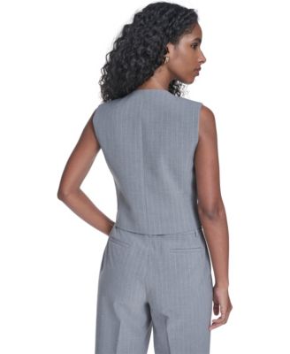 Women's Pinstripe Vest Top