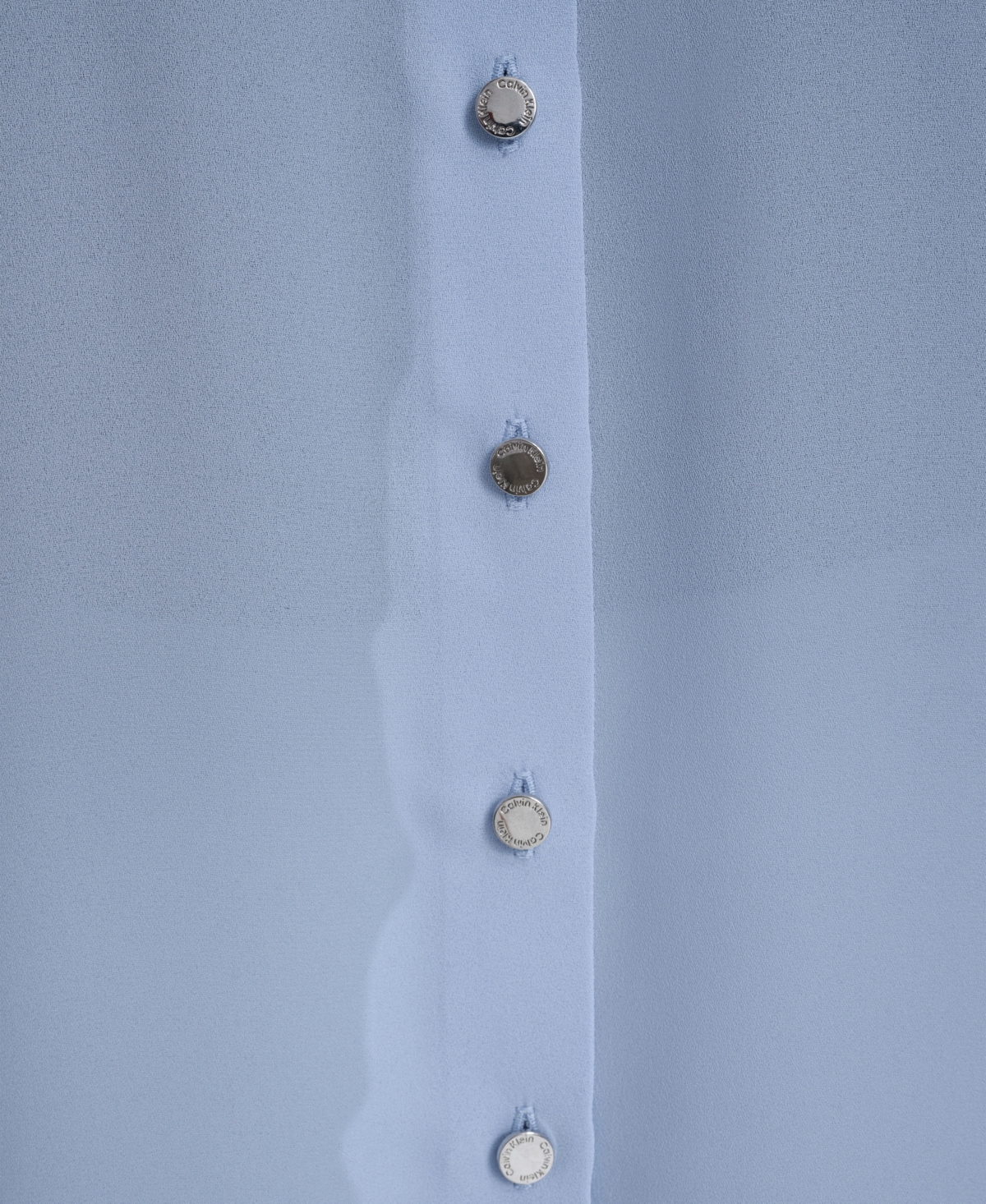 Calvin Klein Women's Short-Sleeve Button Front Top