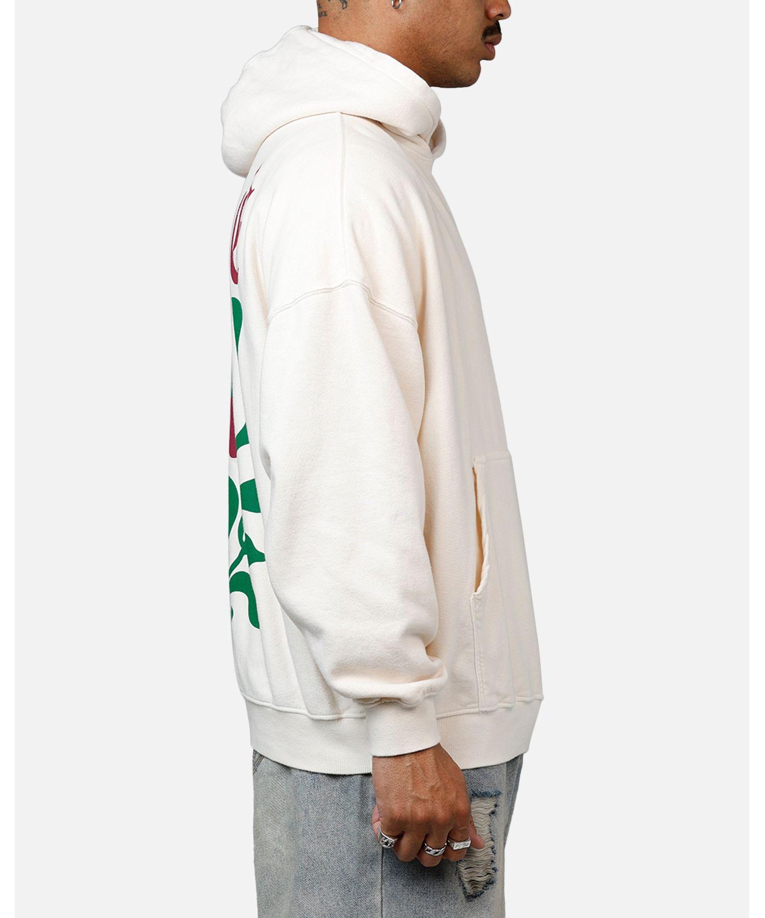 Men's Eternal Garden Premium Hoodie Sweatshirt - Off White L