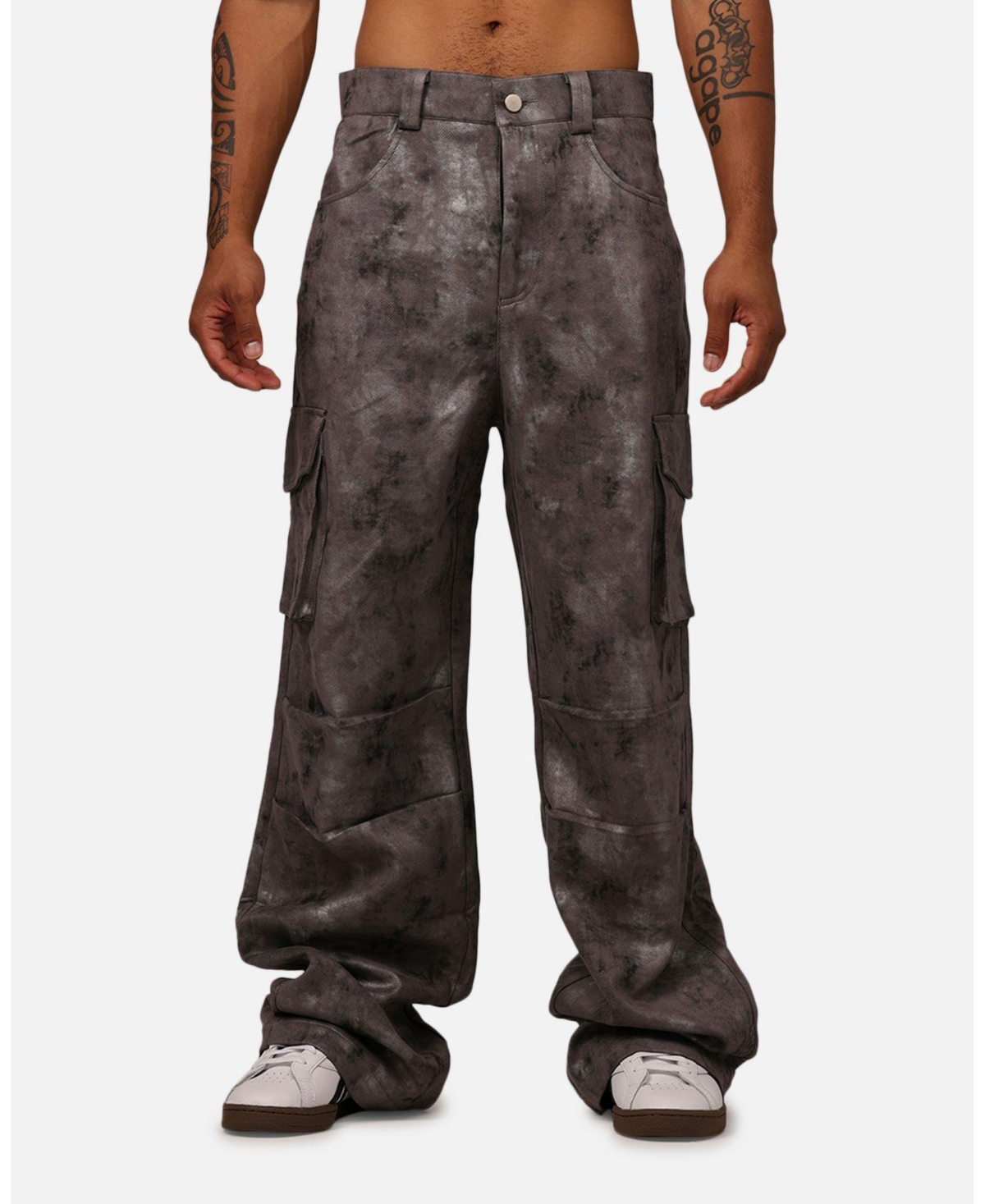 Loiter Men's Baggy Dual Sueded Cargo Pants
