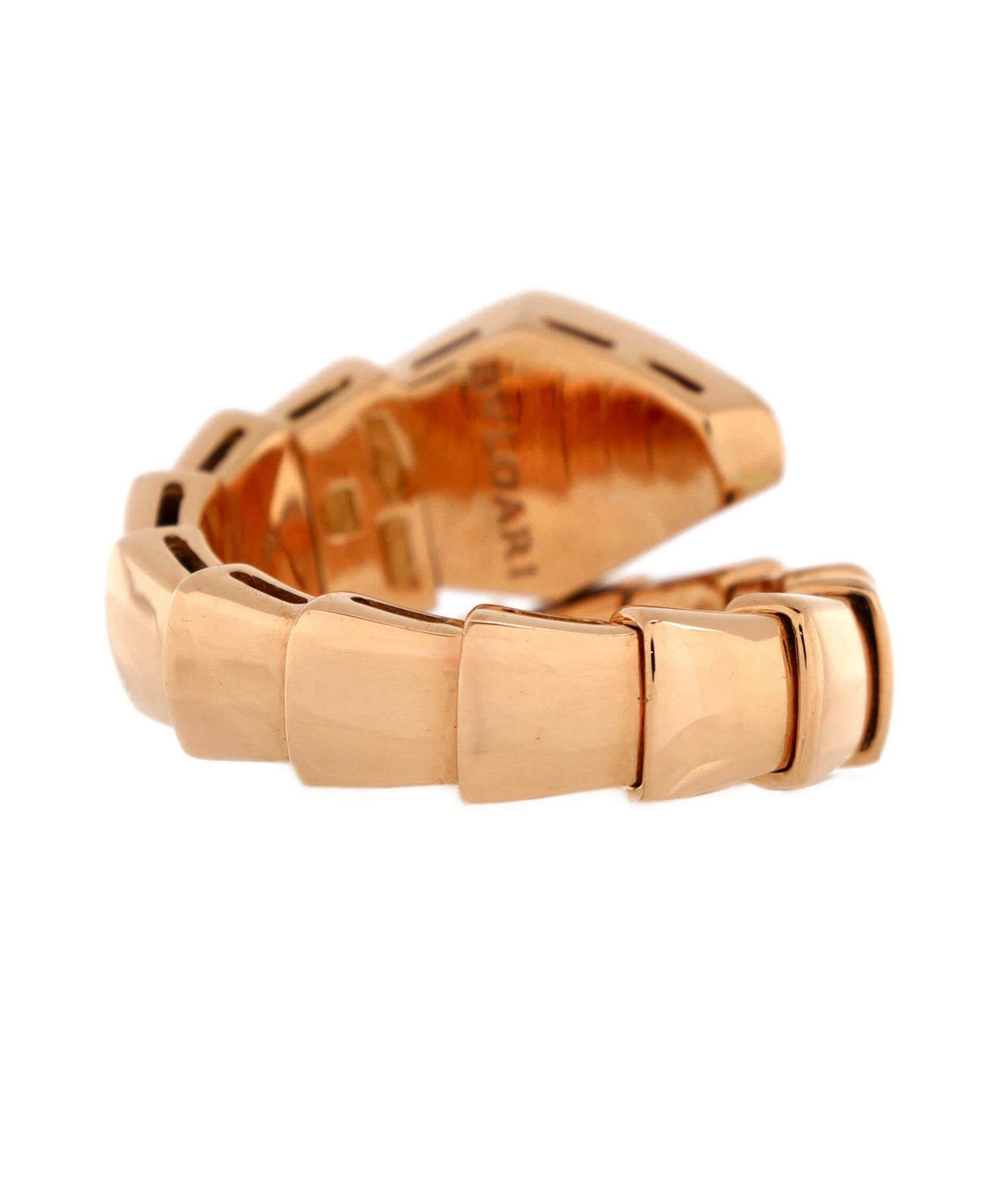 Pre-Owned Bvlgari Serpenti Viper One-Coil Ring