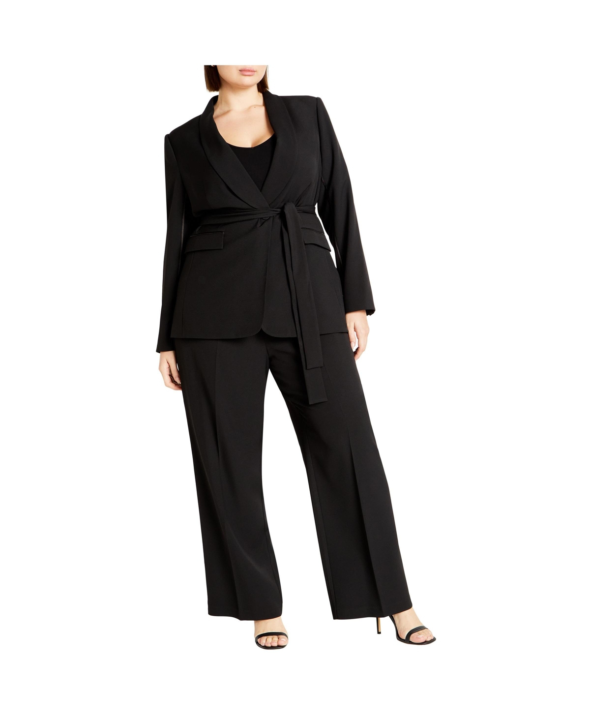 City Chic Women's Belted Yasmine Jacket