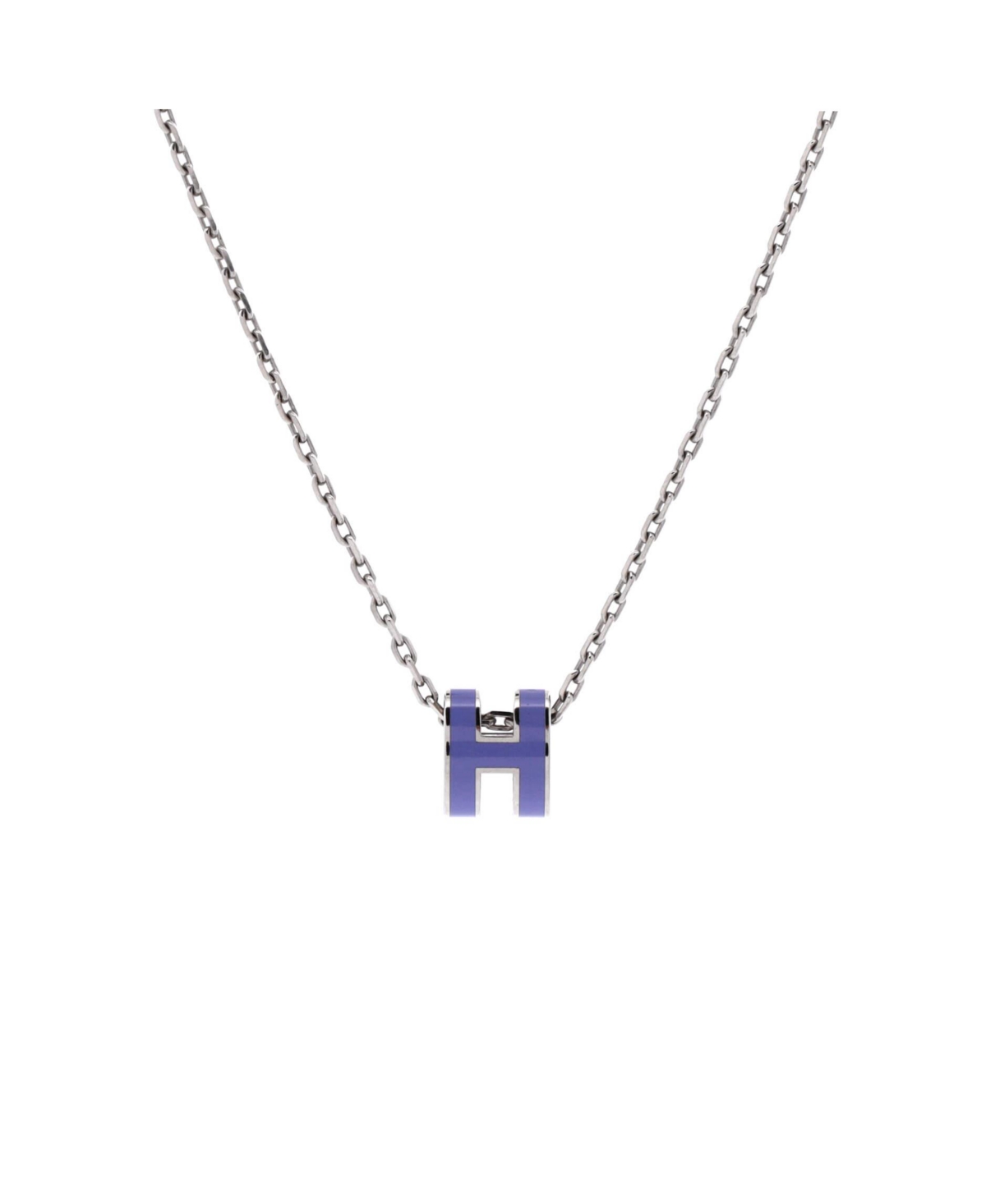 Pre-Owned Hermes Pop H Pendant Chain Necklace