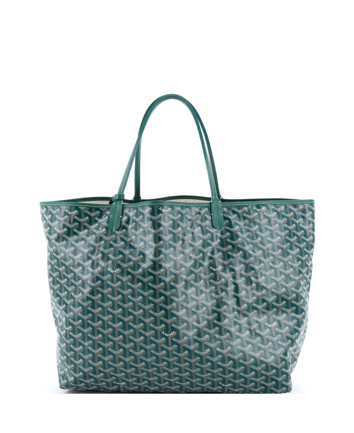 Pre-Owned Goyard Gm Saint Louis Tote Coated Canvas